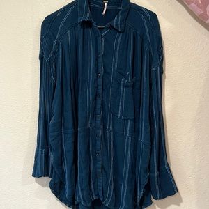 Free People Button Up Sweater